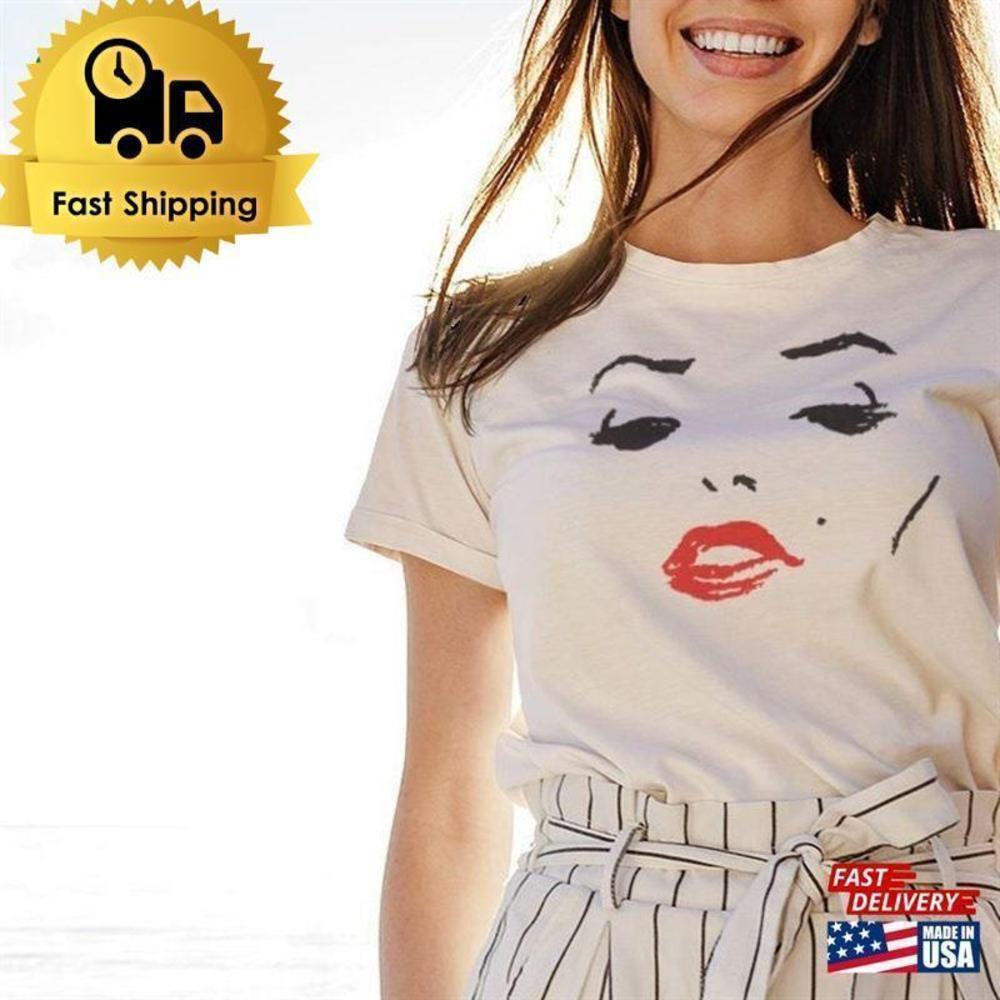 Marilyn Monroe Retro Movie Icon Fun Graphic Classic T-Shirt